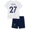 Officiële Voetbalshirt + Korte Broek Tottenham Hotspur Lucas Moura 27 Thuis 2021-22 - Kids